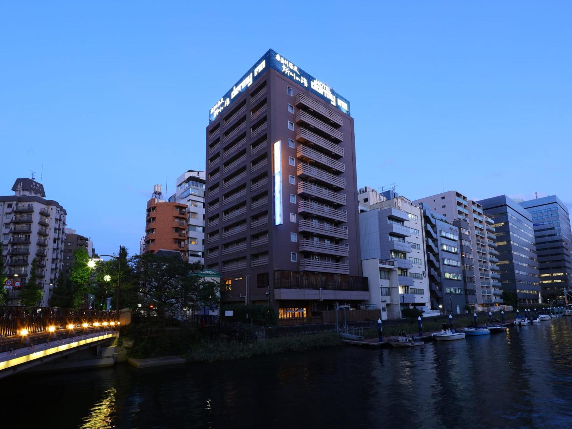 Dormy Inn Tokyo Hatchobori Hot Spring מראה חיצוני תמונה